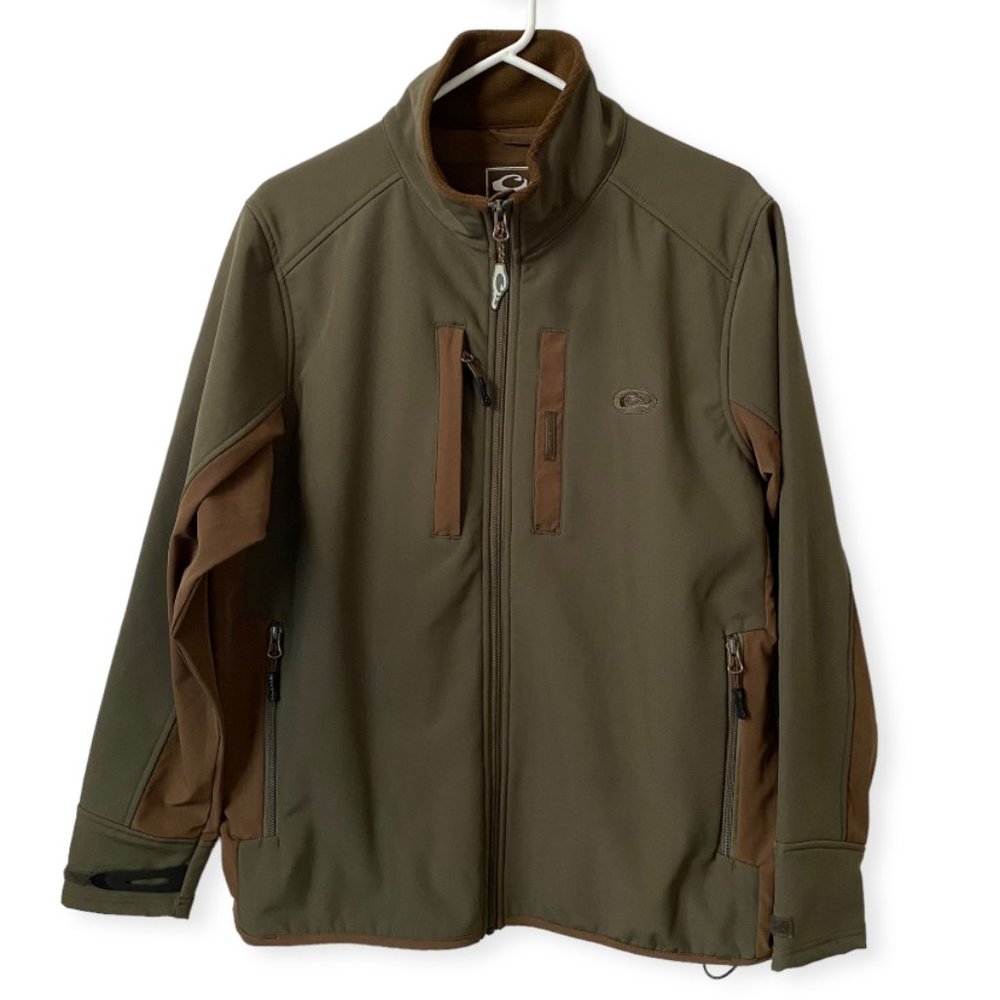 Drake Clothing Company Men's Windproof Fleece-lined Tech Jacket Men's Medium